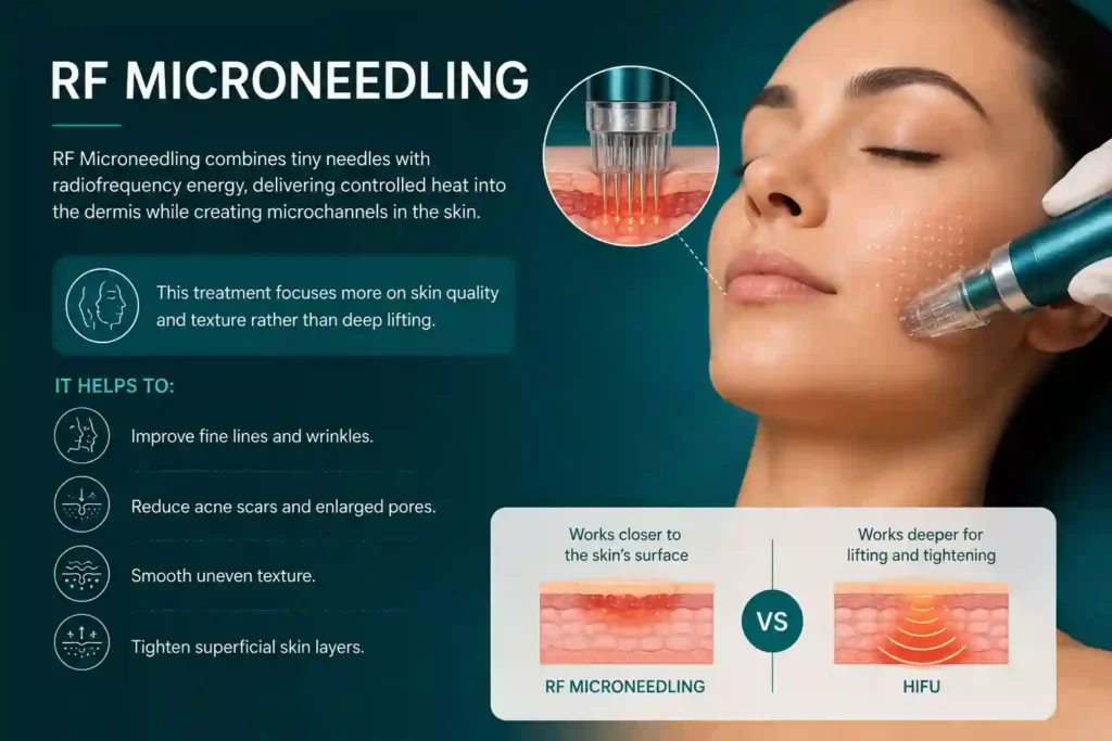 What Does RF Microneedling Do That HIFU Alone Cannot Waltham Forest