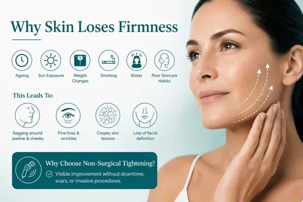 What Makes Skin Lose Firmness and Why Do People Seek Non-Surgical Tightening Waltham Forest?